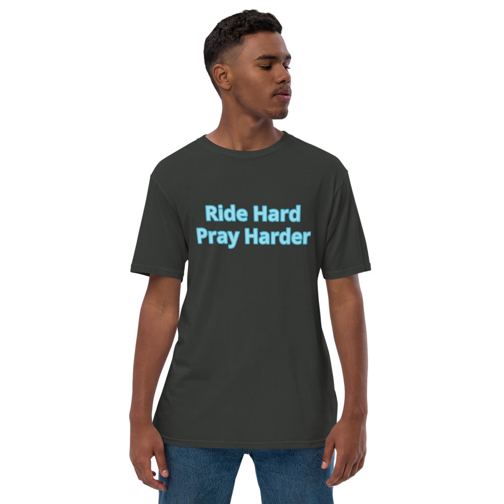 Ride Hard, Play Harder Unisex premium viscose hemp t-shirt
