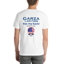 Load image into Gallery viewer, Short-Sleeve Unisex T-Shirt Garza Law

